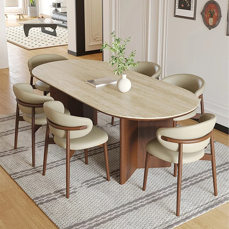 Antique Wood Dining Table