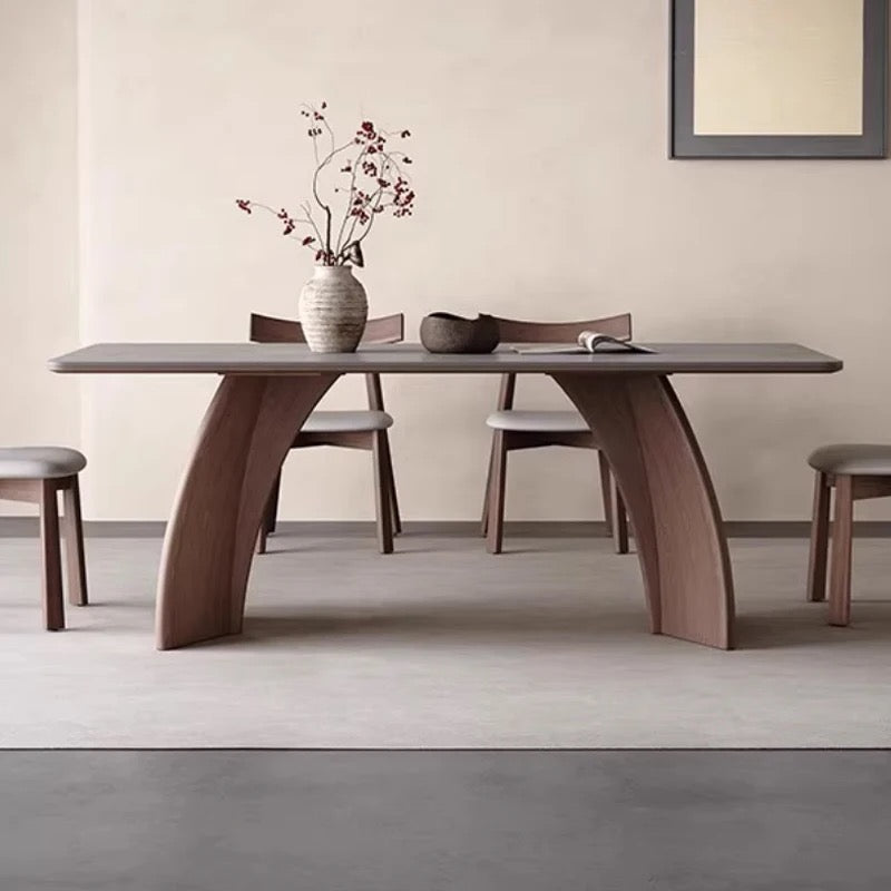 Minimal Gray Top Table