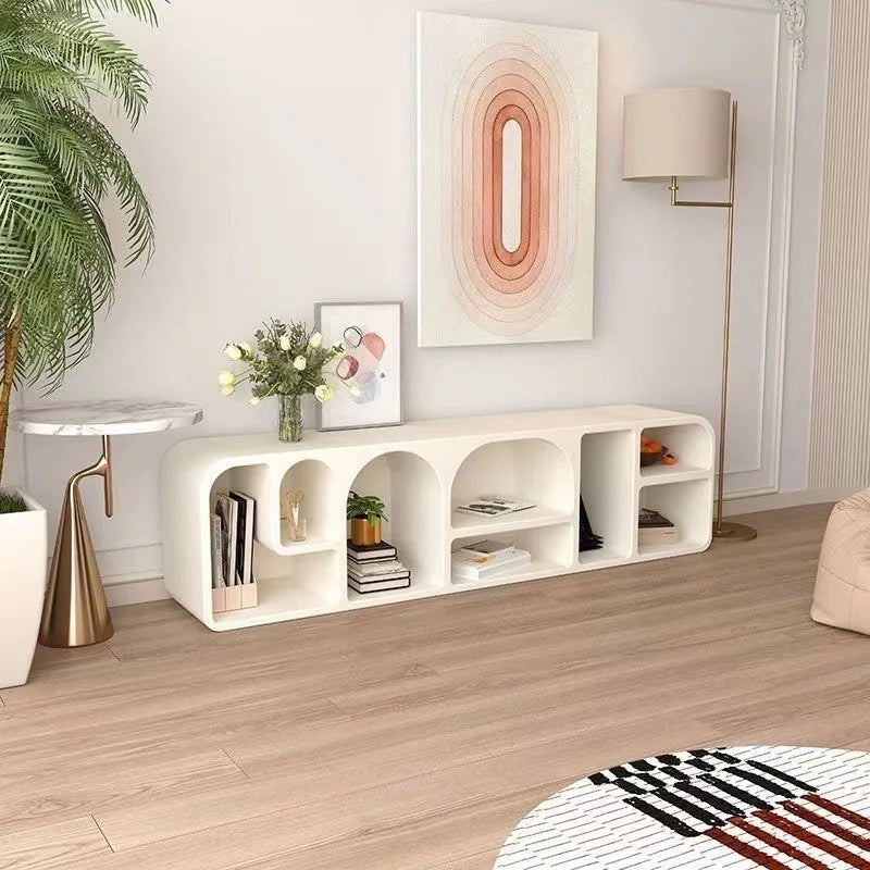 Cream Wooden TV Cabinet