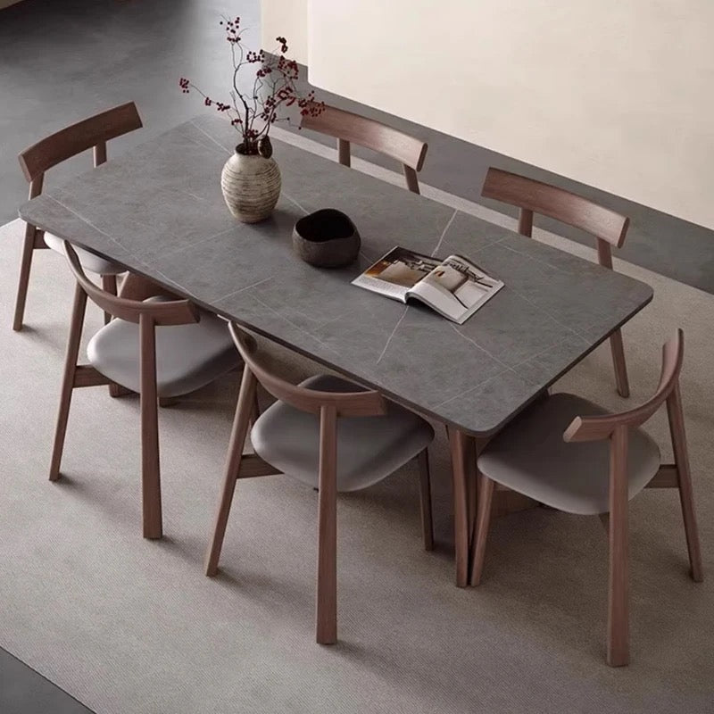 Minimal Gray Top Table