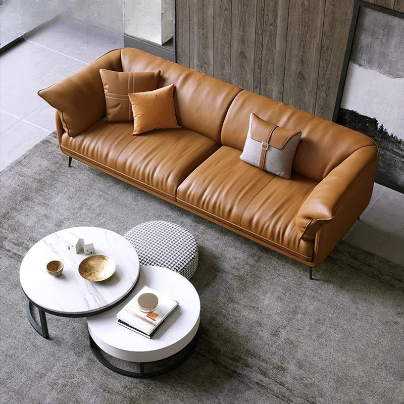 Contemporary Leather Sofa