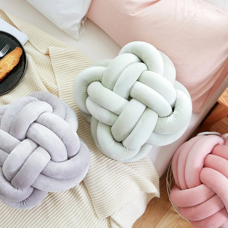 Creative Ball Rose Flower Cushion