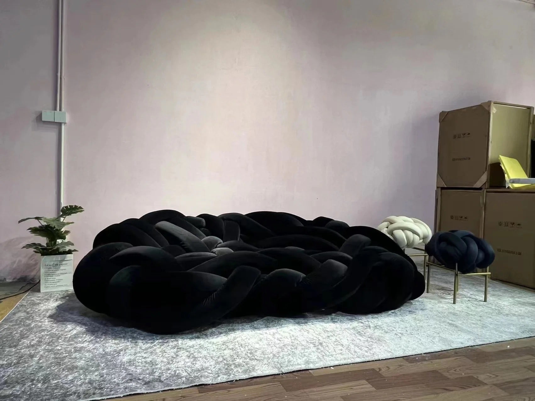 Boa Cloth Sofa Simple