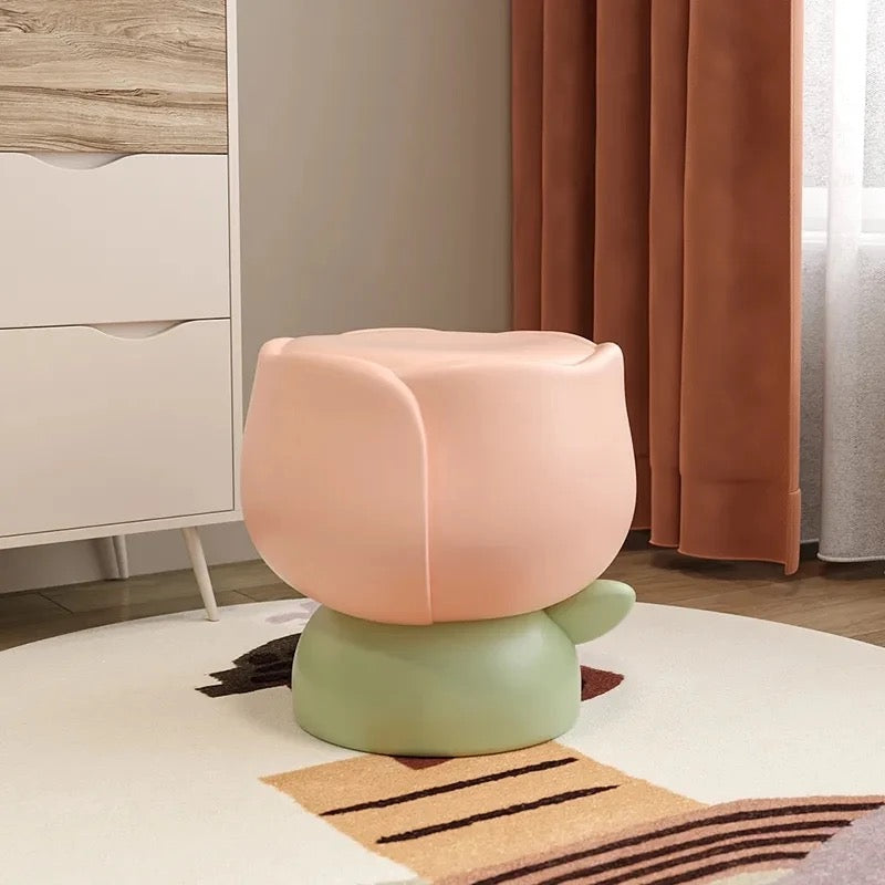 Flower Nightstand Bedside Table