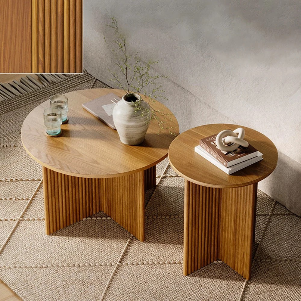 Round Wooden Coffee Tables