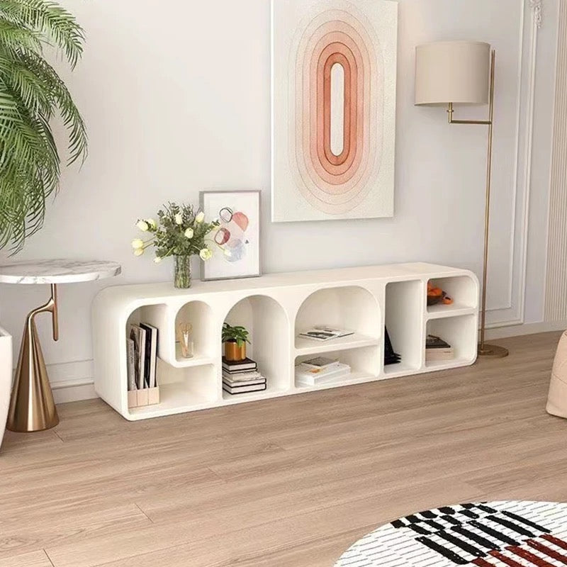 Cream Wooden TV Cabinet