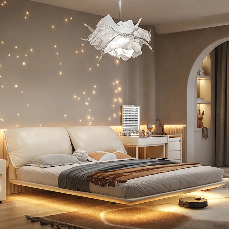 Cream Floating Bed