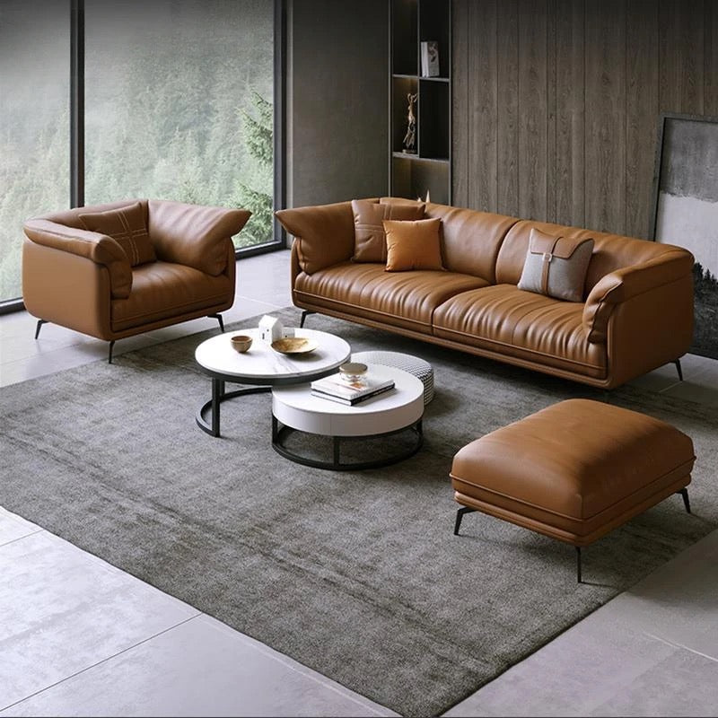 Contemporary Leather Sofa