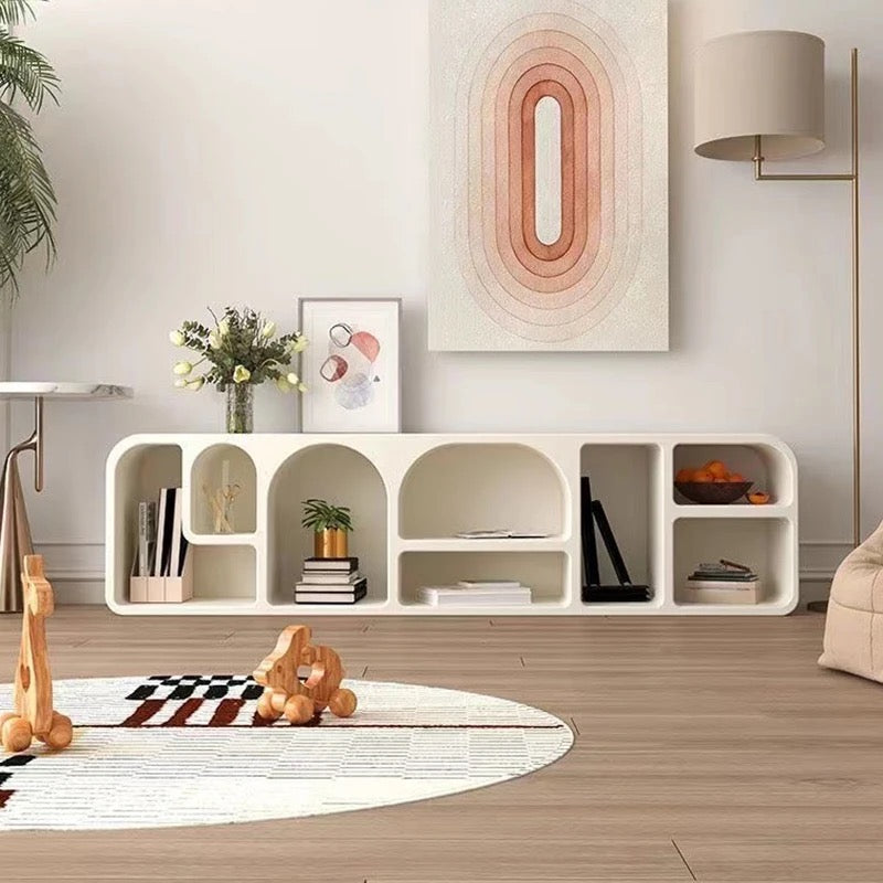 Cream Wooden TV Cabinet