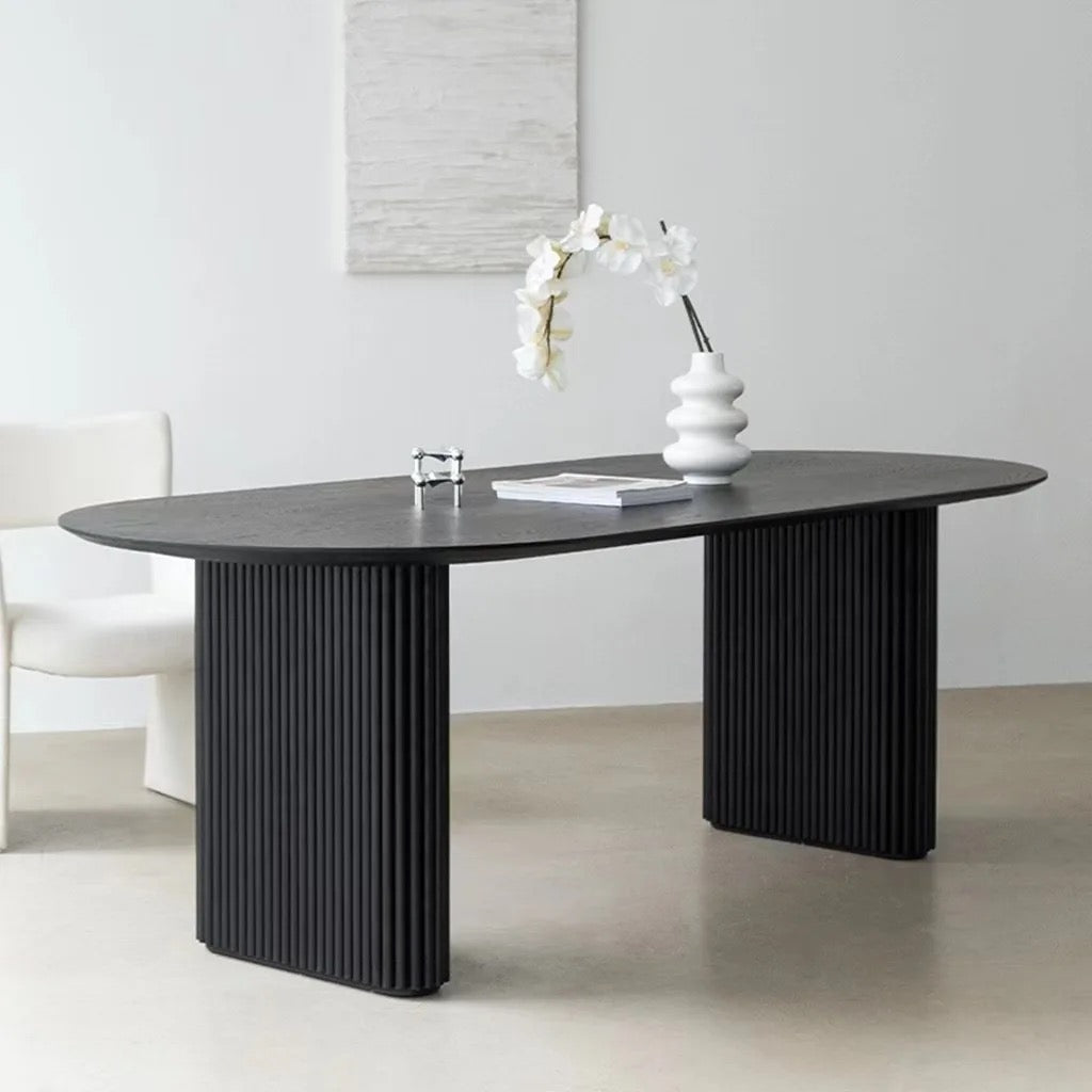 Oval Dining Table Set