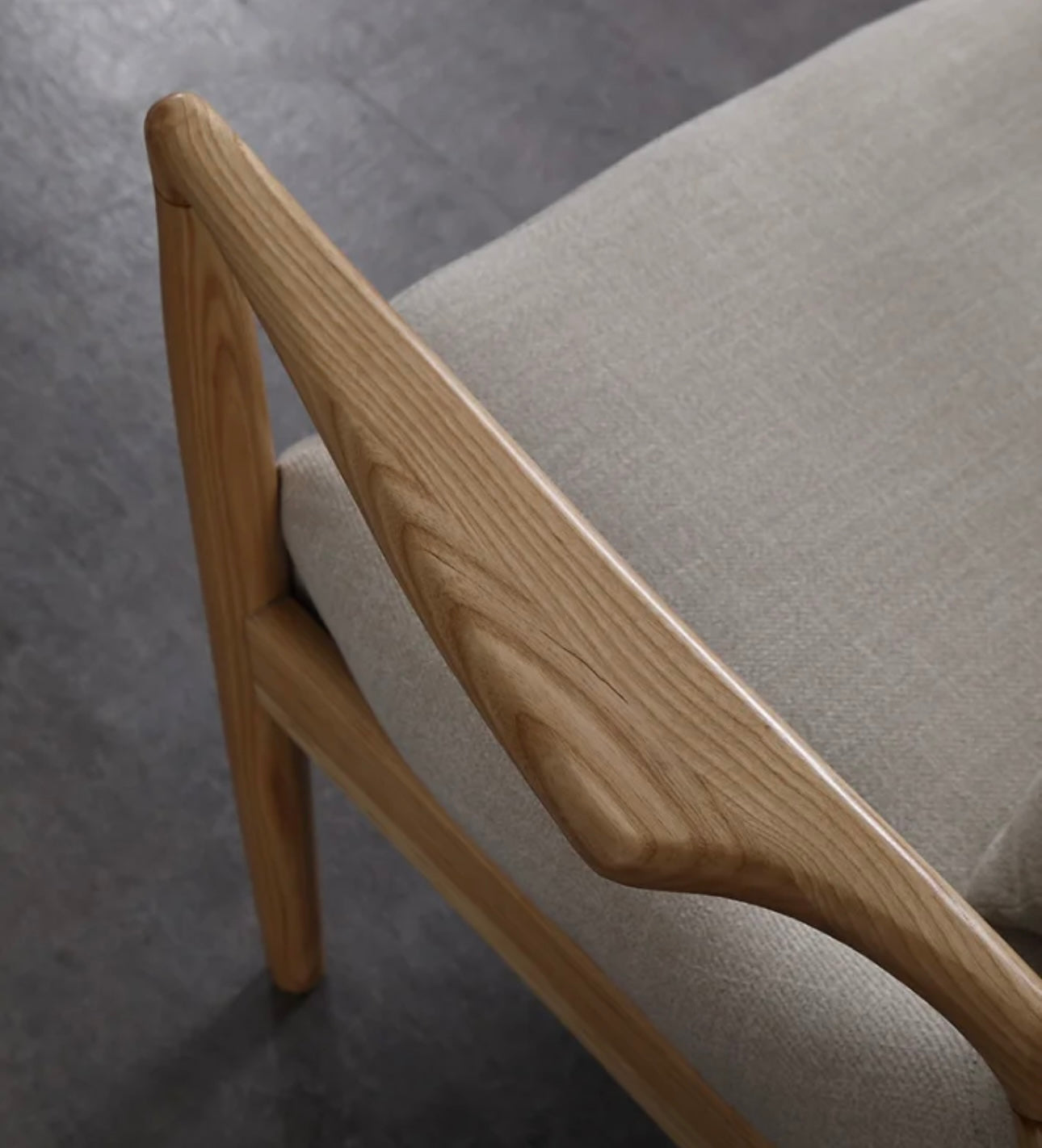 Wooden Single Sofa Chair