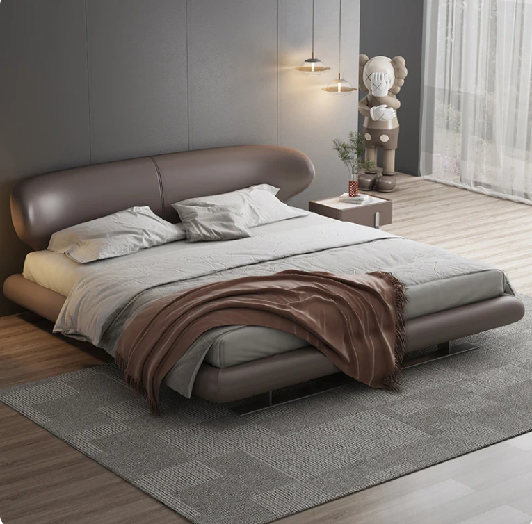 High End Leather Bed