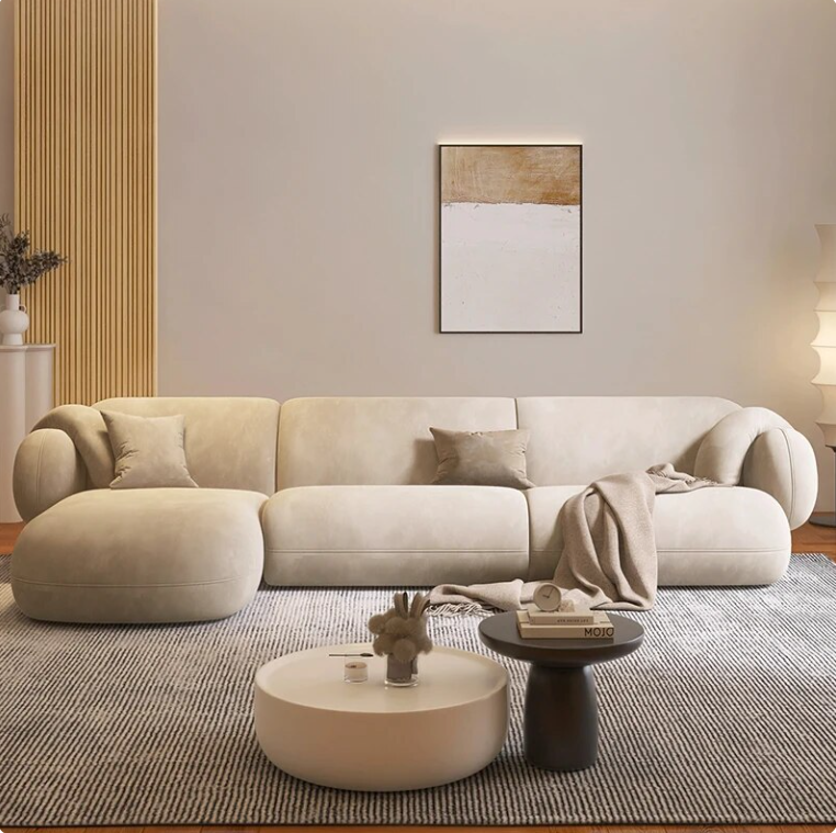 Smooth Luxury Cloud Sofa