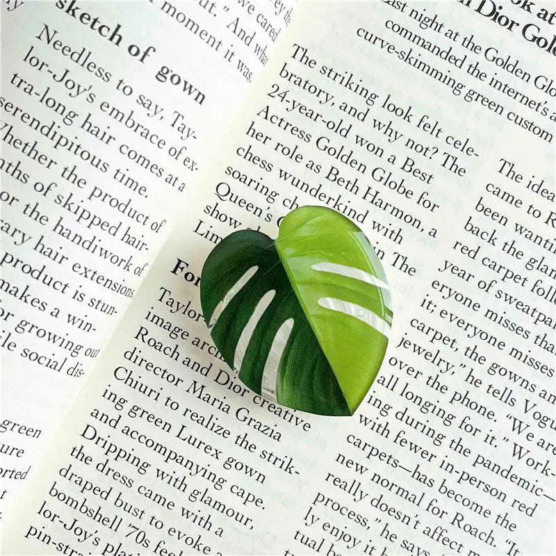 Tropical Rare Leaf Multi-Functional Phone Grip & Kickstand