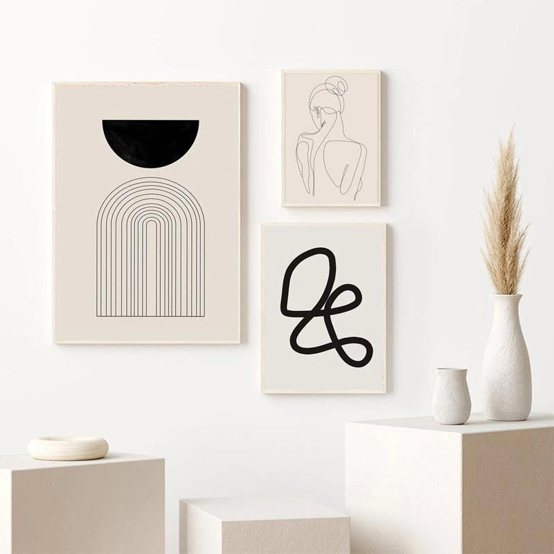 Abstract Bohemian Wall Art