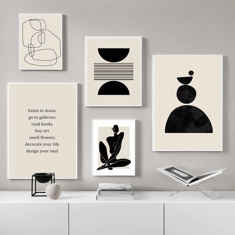 Abstract Bohemian Wall Art