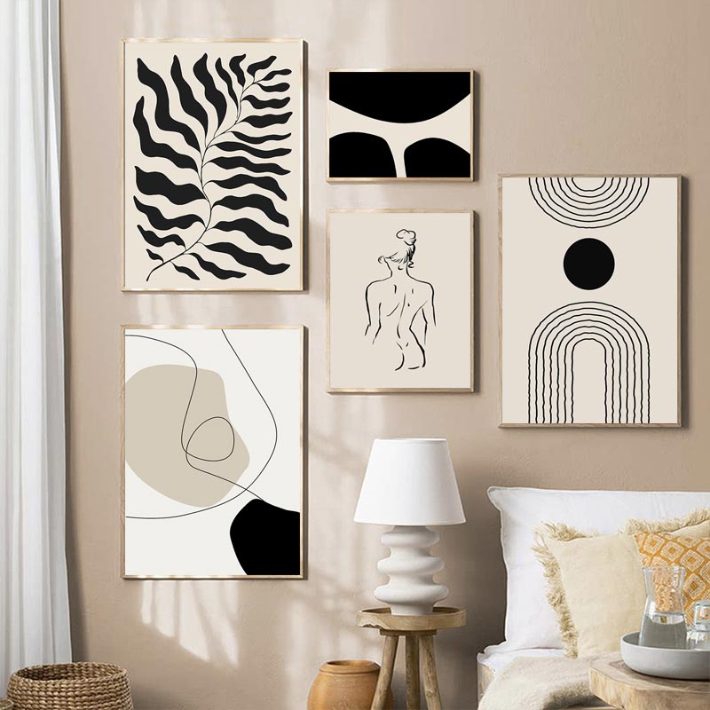 Abstract Bohemian Wall Art