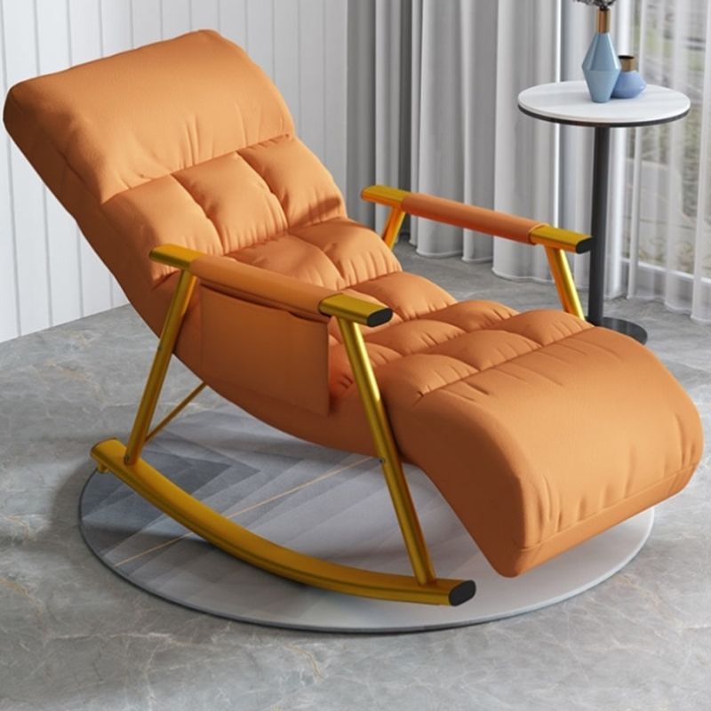 Orange hotsell rocking chair