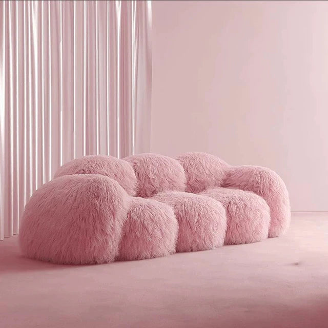 Large Fluffy Sofa