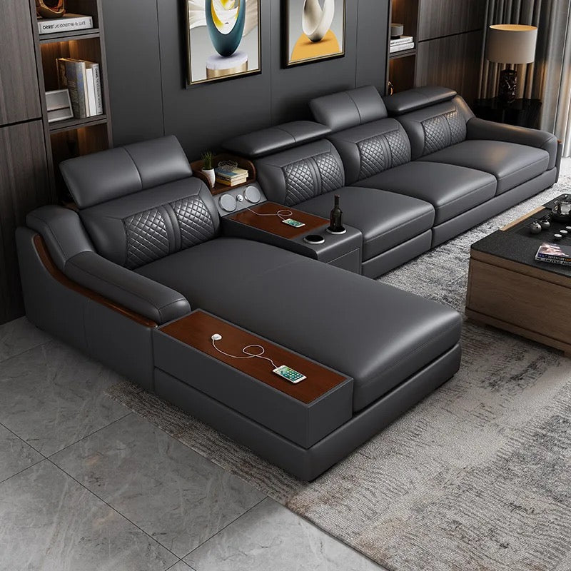 Large L-shaped Sofa