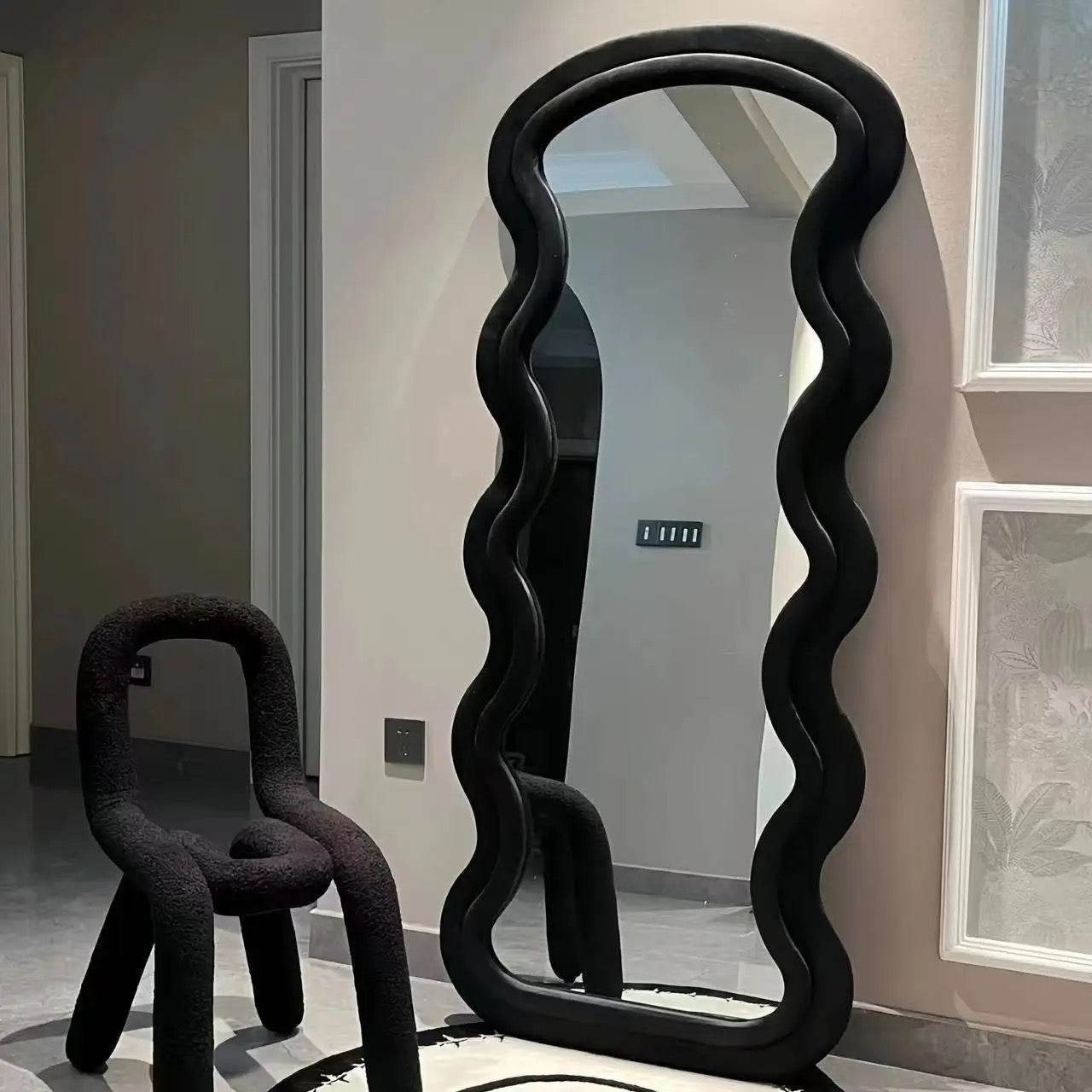 Luxury Arch Irregular Mirror