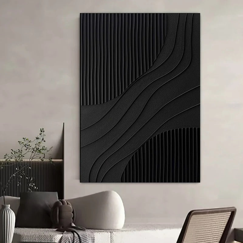 Black Modern Wall Art