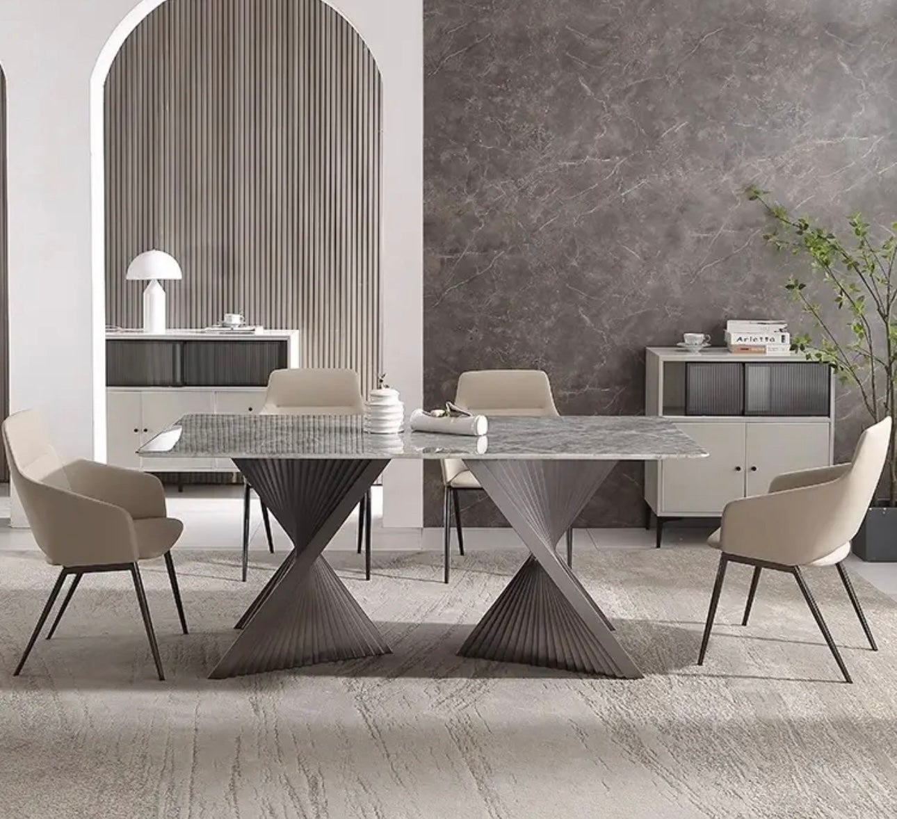 Marble Stone Dining Table