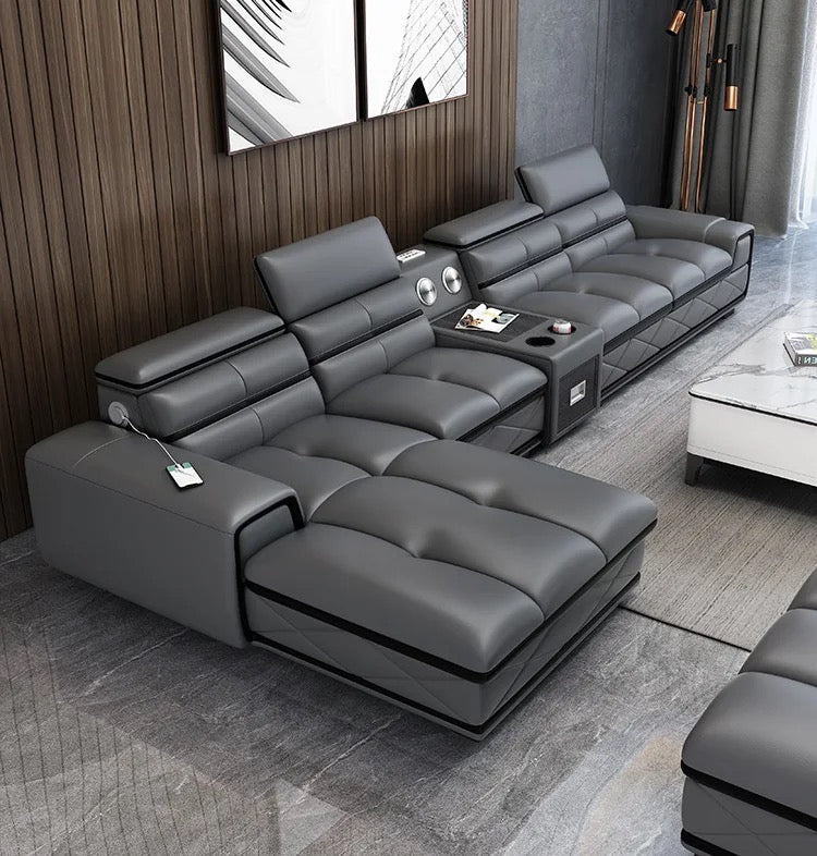 Luxurious Leather Sofa