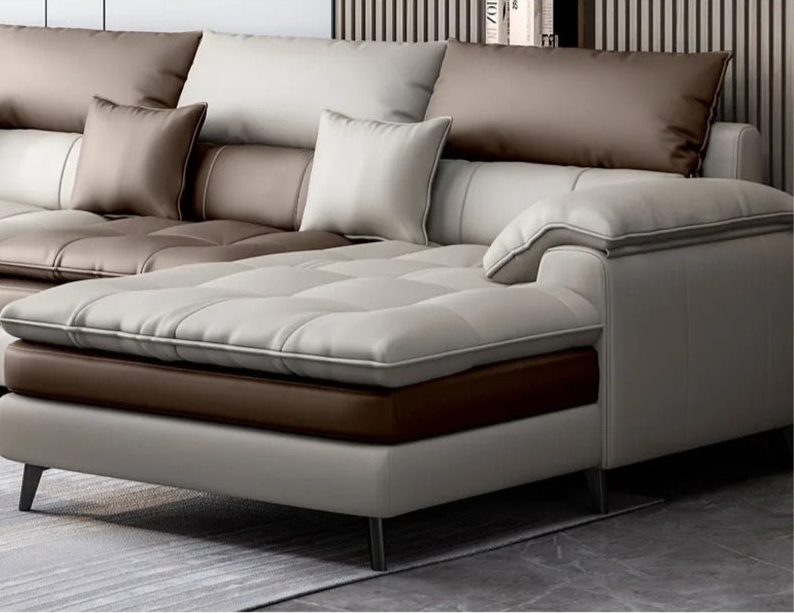 Double L-Shaped Sofa