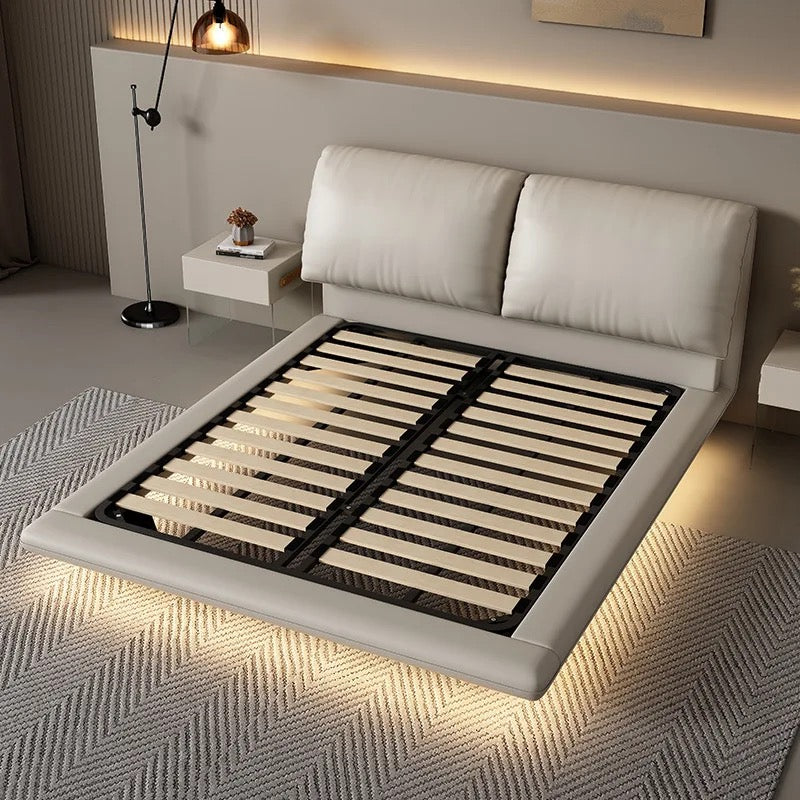 Cream Floating Bed