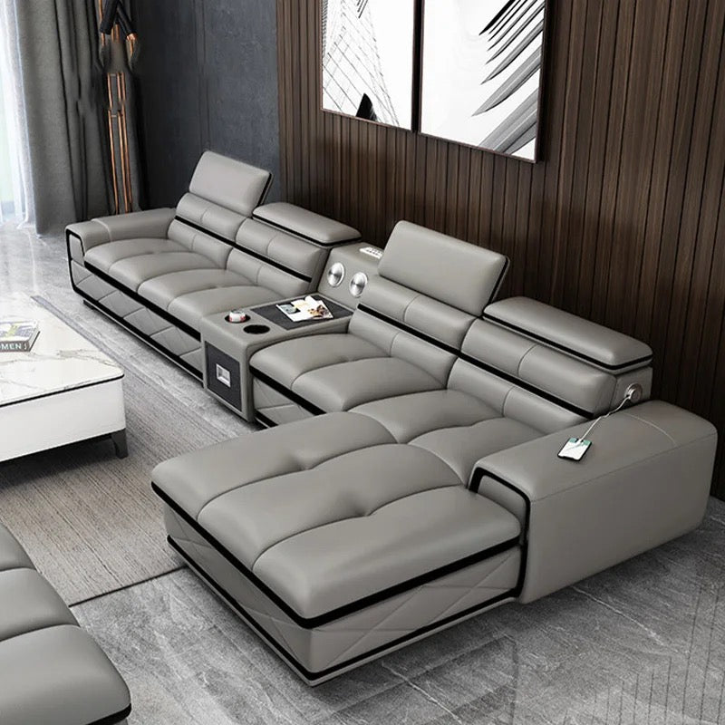 Luxurious Leather Sofa