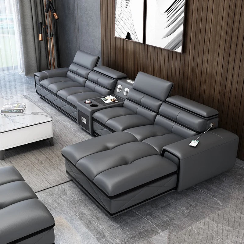 Luxurious Leather Sofa