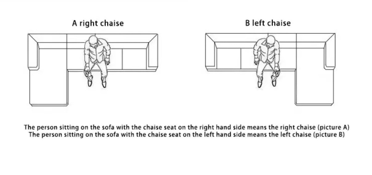 Double L-Shaped Sofa