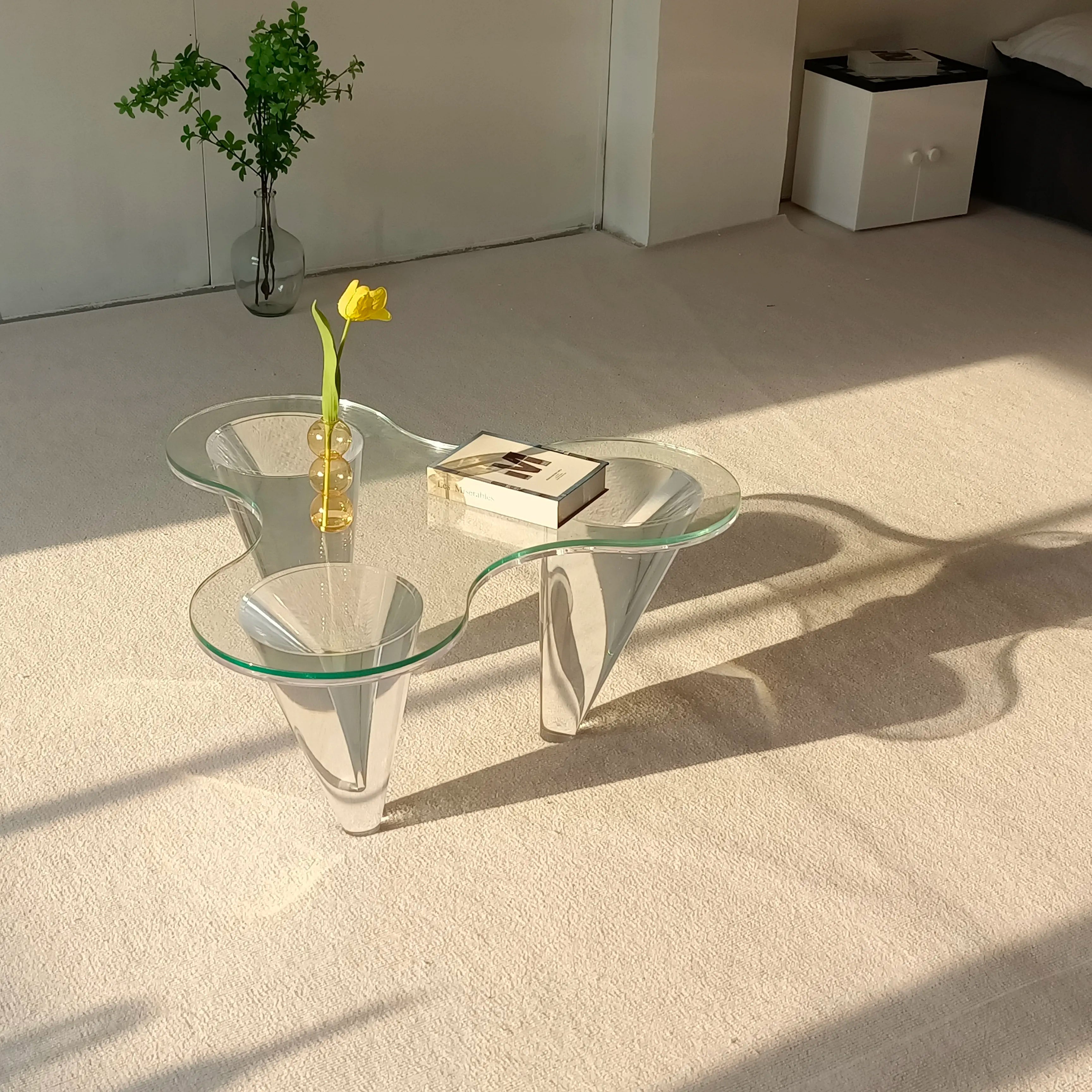 Acrylic Transparent Coffee Table