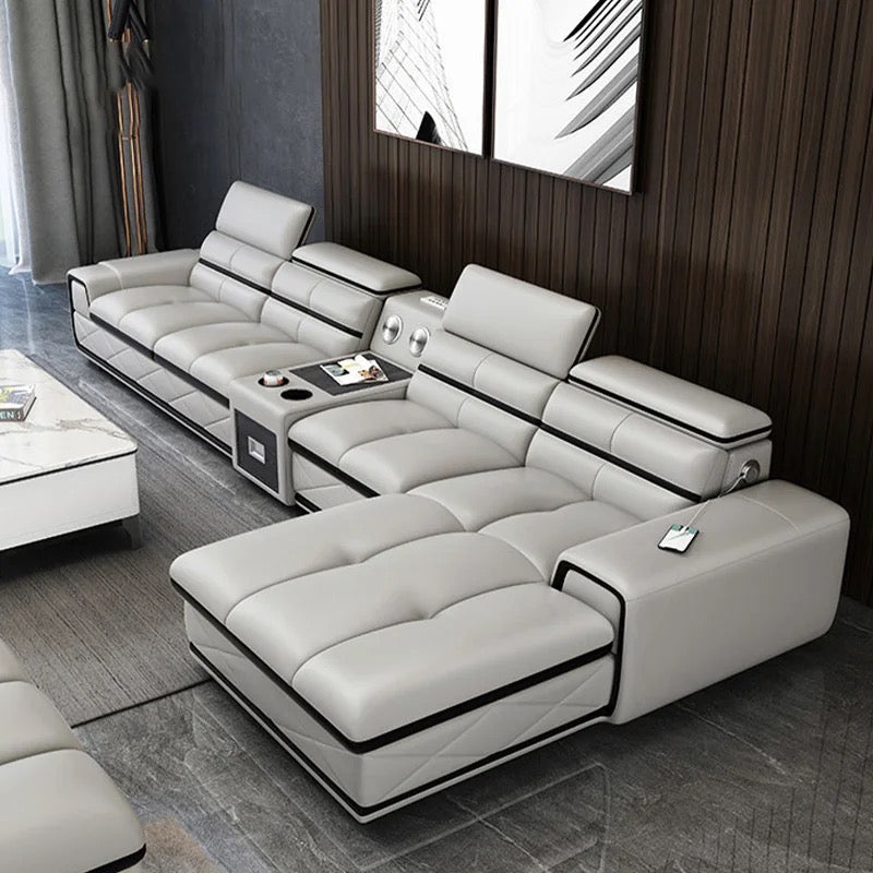 Luxurious Leather Sofa