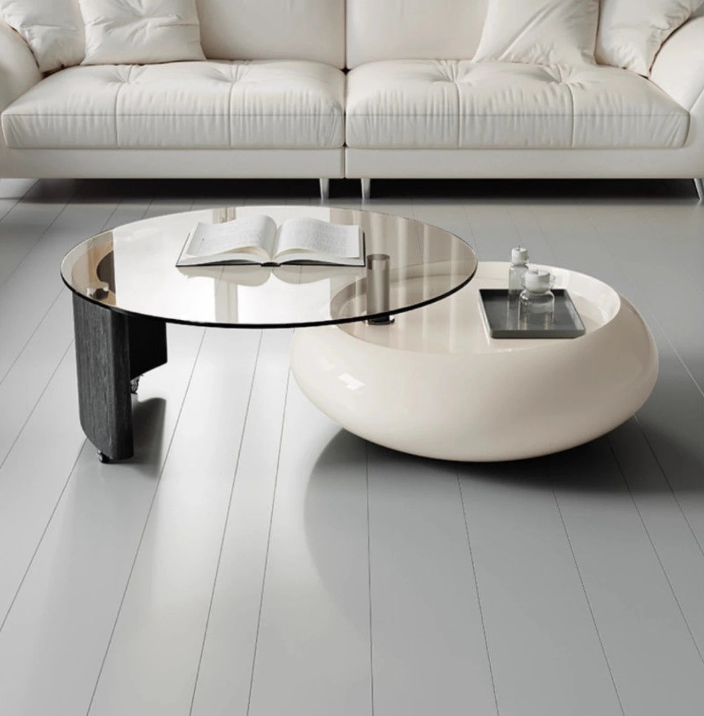 Rotating Designer Coffee Table