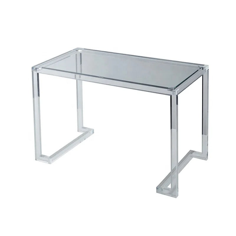 Transparent Minimalistic Office Desk