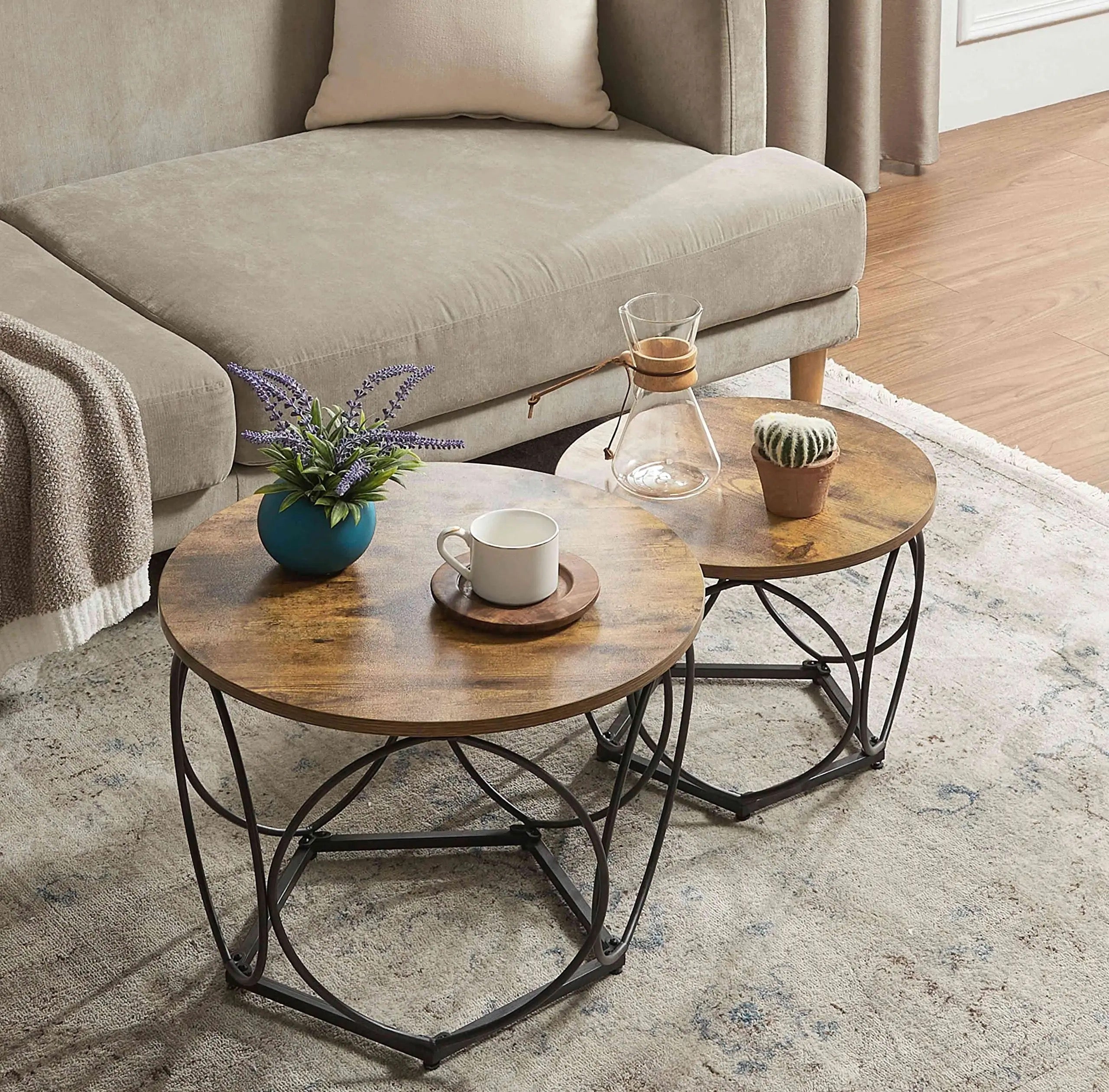 Round Cage Coffee Table