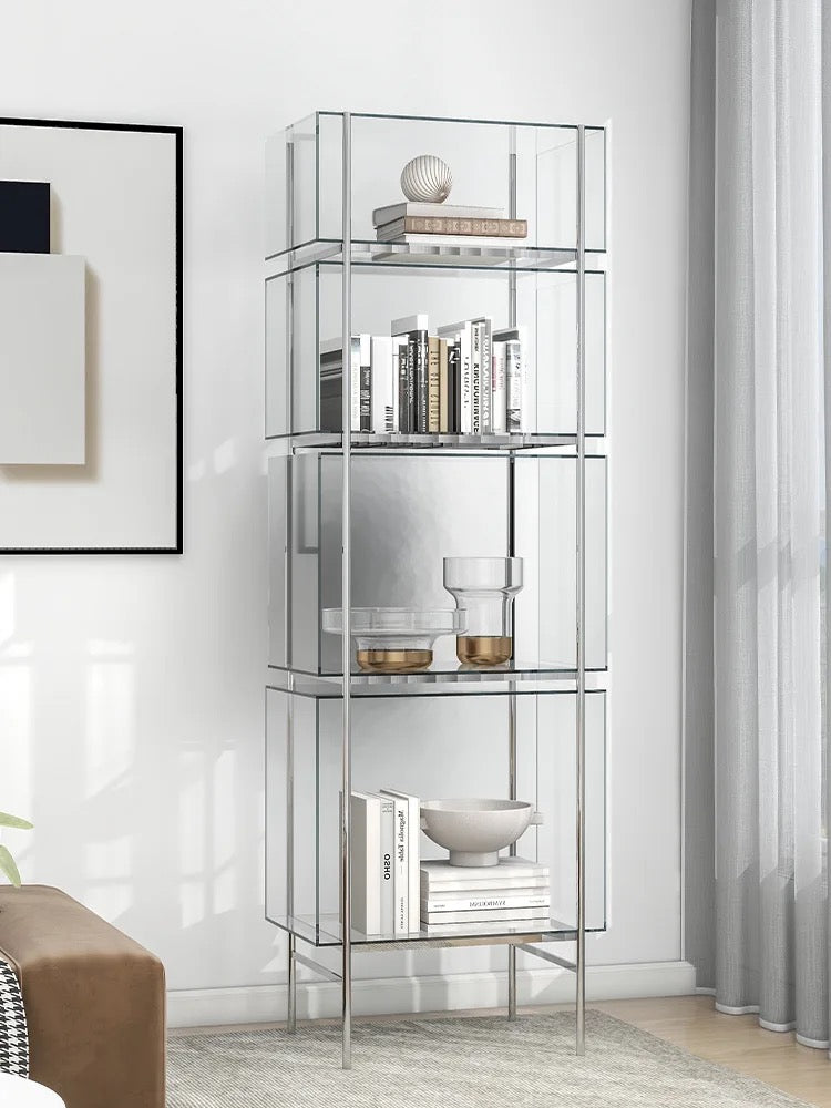 Transparent Tall Book Shelf