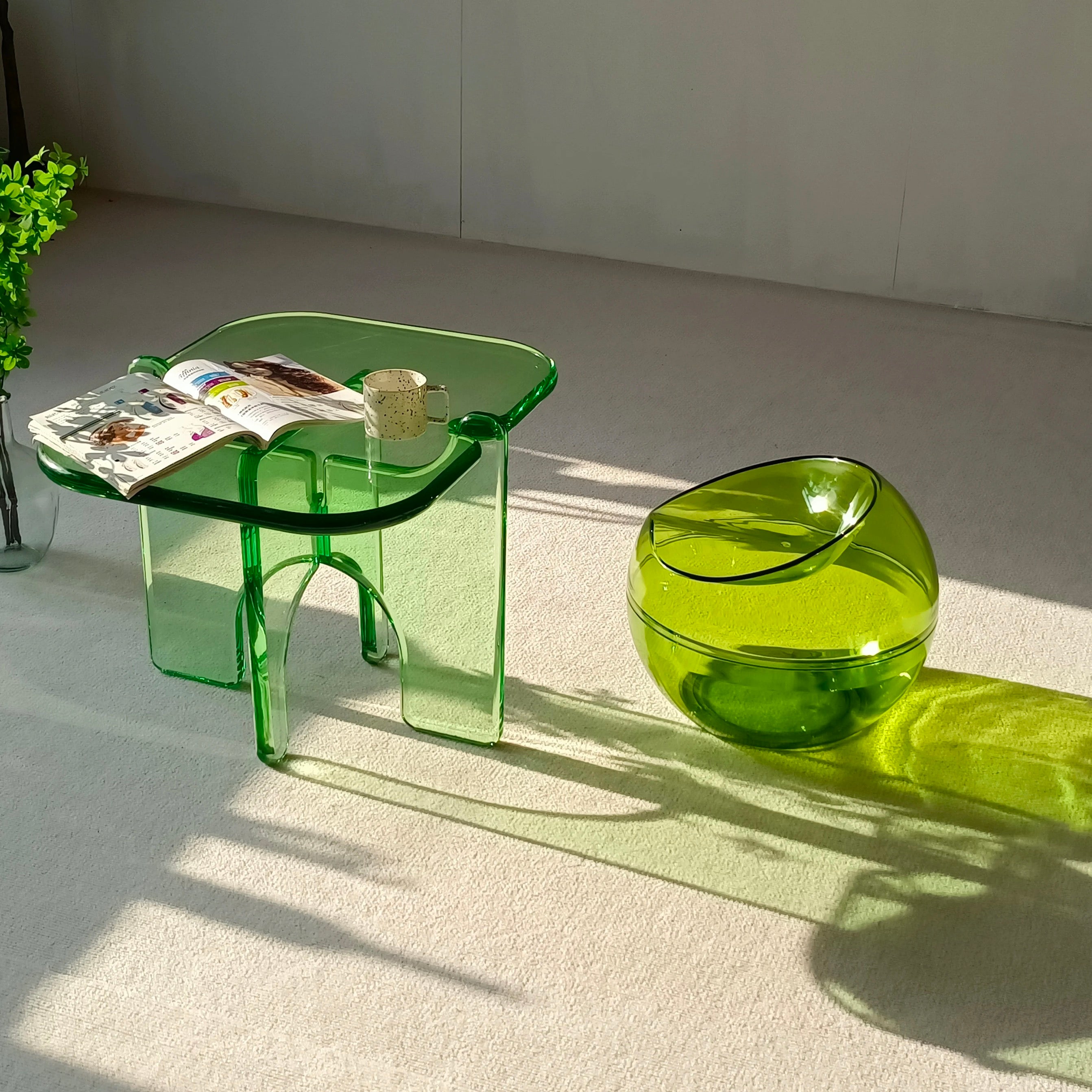 Modern Acrylic Coffee Table