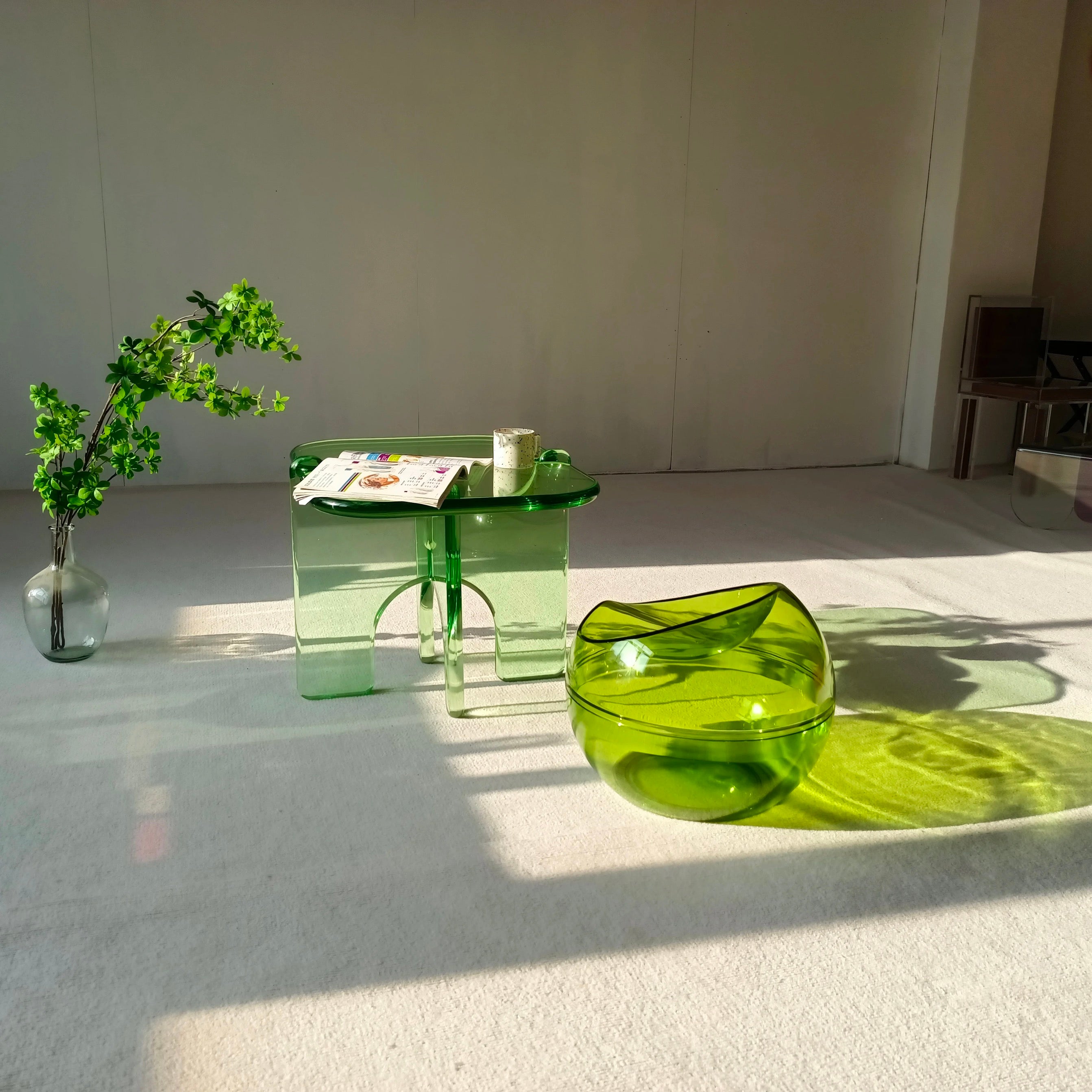 Modern Acrylic Coffee Table