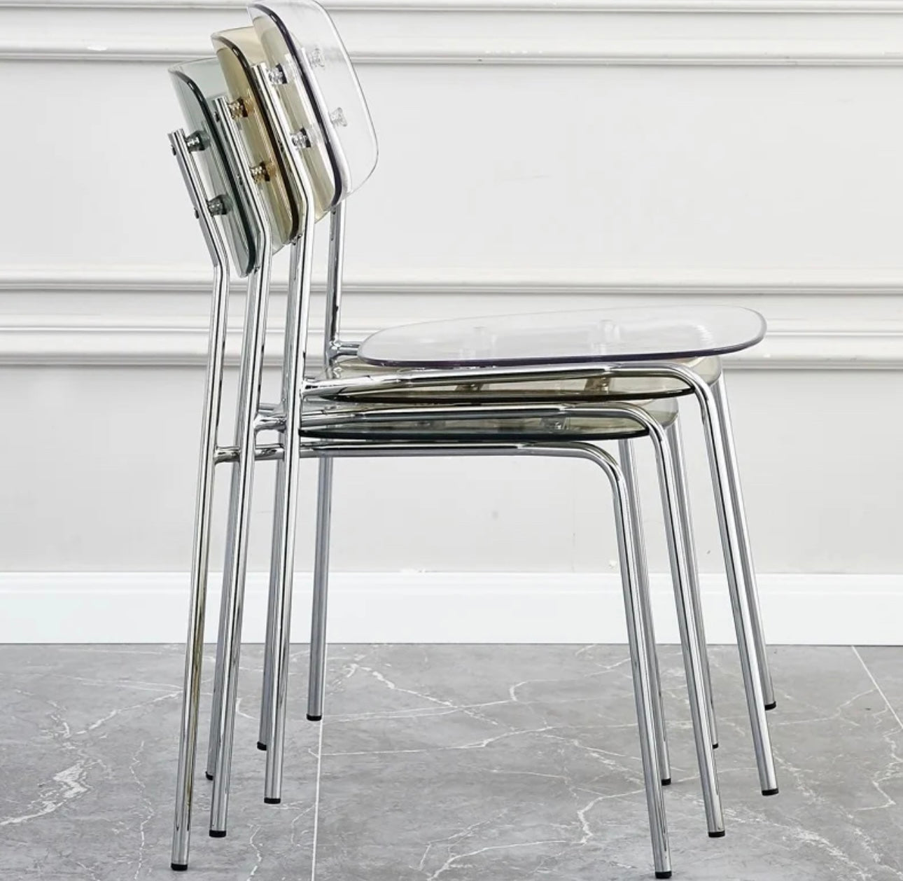 Modern Transparent Dining Chair