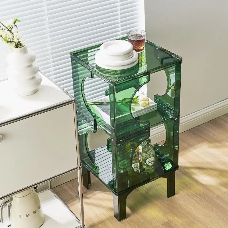 Acrylic Bedside Table