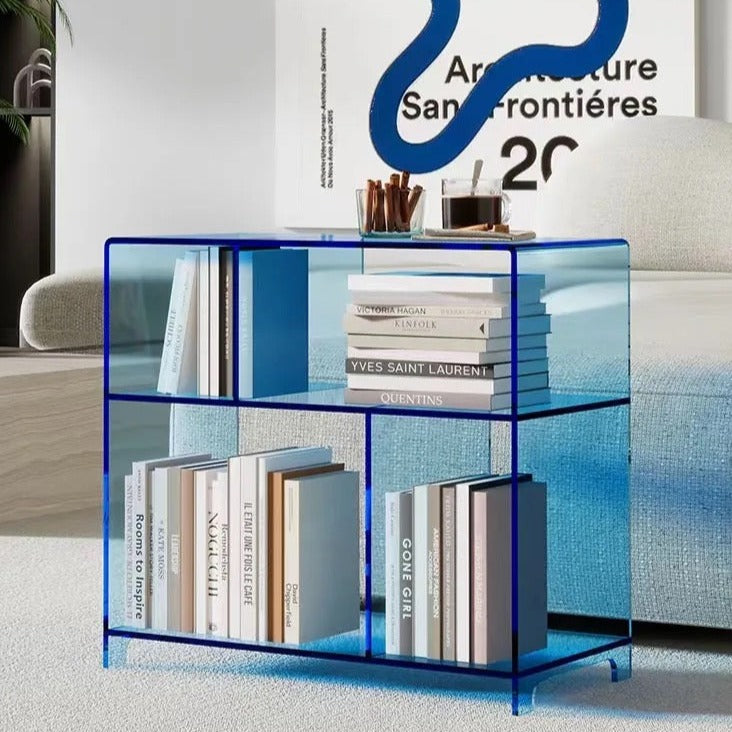 Acrylic Floor Bookshelf