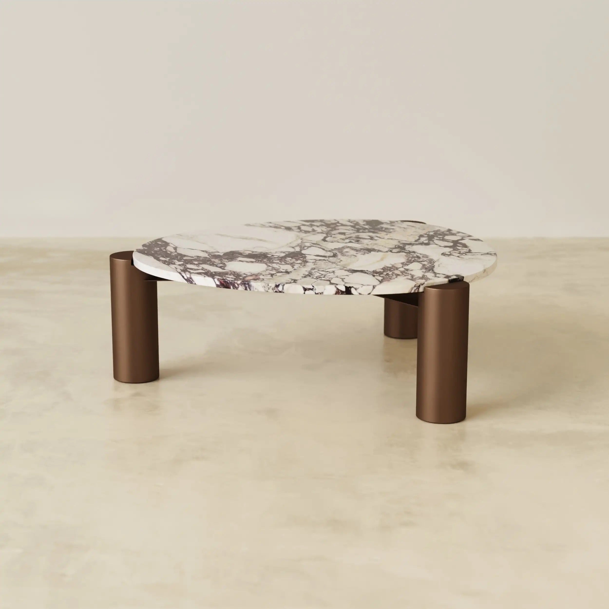 Brass Stone Coffee Table