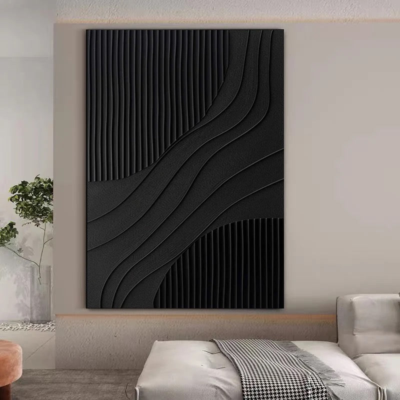 Black Modern Wall Art