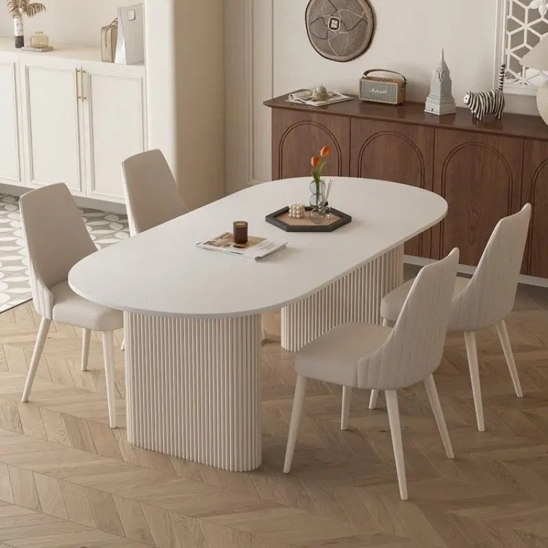 Oval Dining Table Set