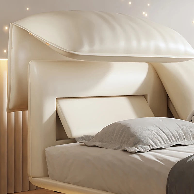 Cream Floating Bed