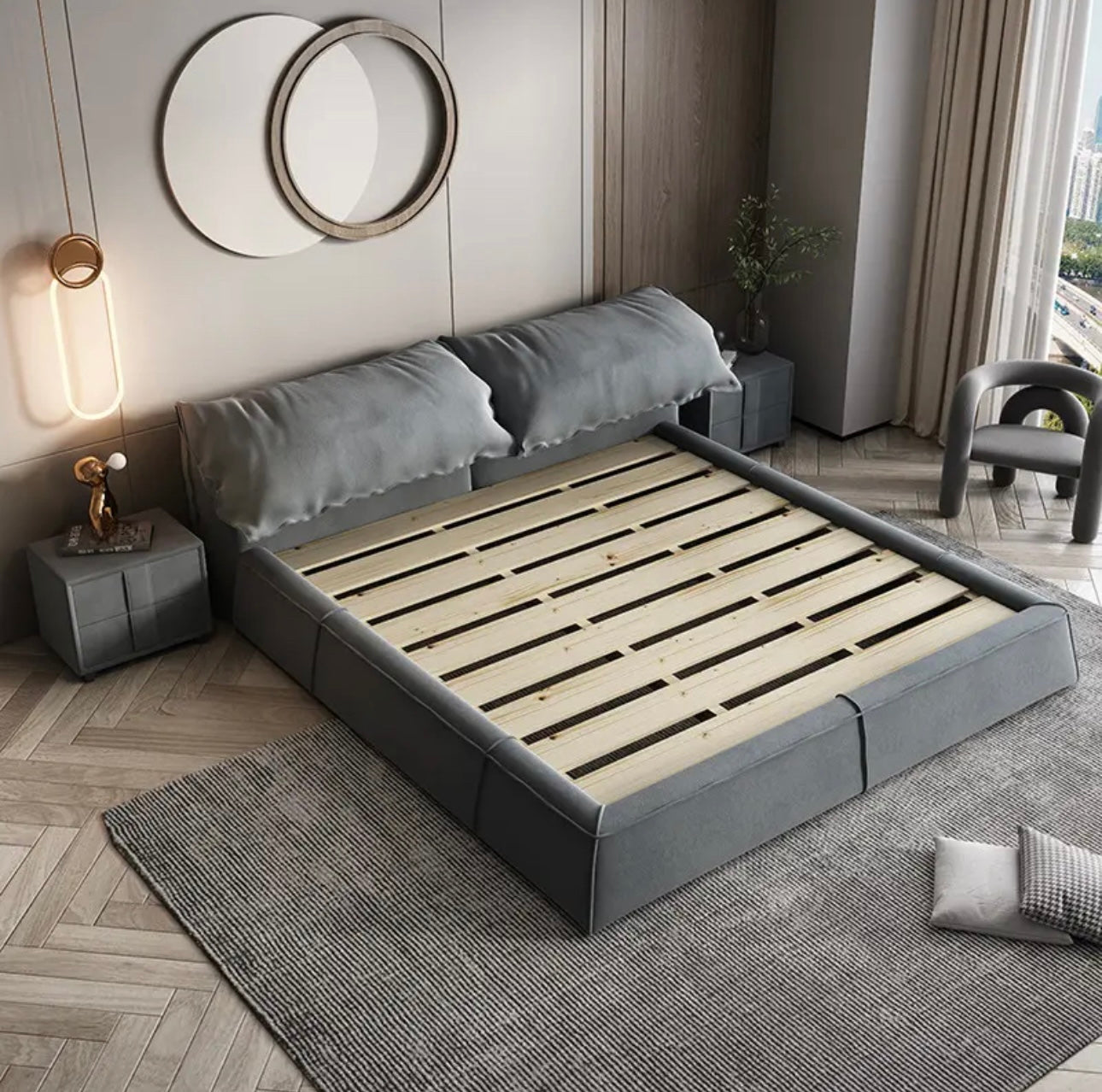 Dump Fabric Bed Frame