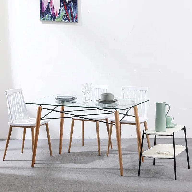 Tempered Glass Modern Table